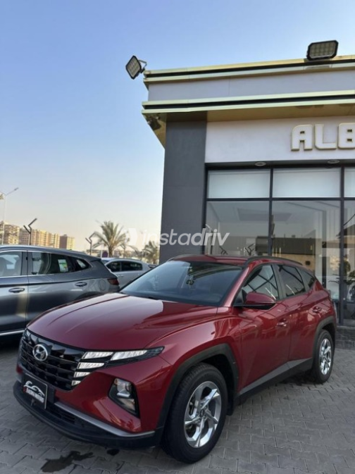 Hyundai Tucson GDI 2021 Dark Red Automatic Used for Sale in Cairo - 1