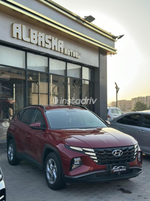 Hyundai Tucson GDI 2021 Dark Red Automatic Used for Sale in Cairo - 3