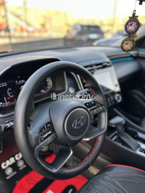 Hyundai Tucson GDI 2021 Dark Red Automatic Used for Sale in Cairo - 4
