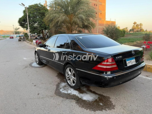 مرسيدس S 350 2004 أسود أوتوماتيك مستعملة للبيع في دمياط - 3