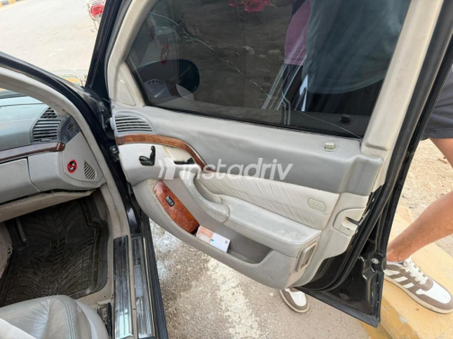 مرسيدس S 350 2004 أسود أوتوماتيك مستعملة للبيع في دمياط - 4
