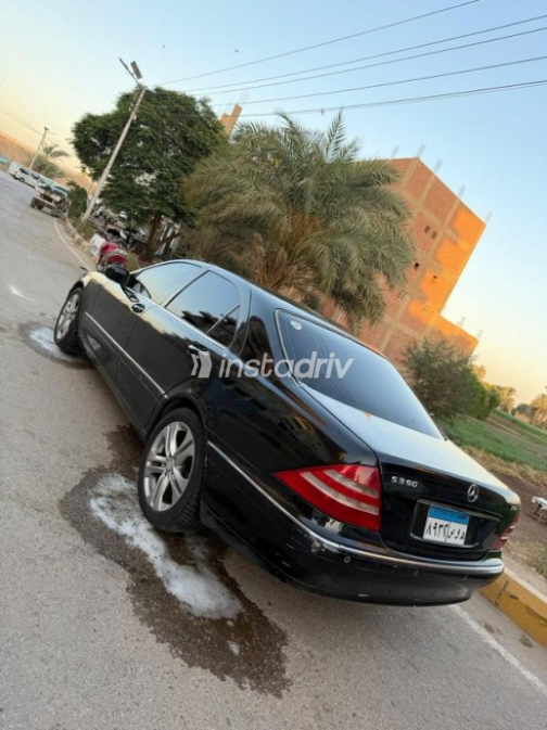 مرسيدس S 350 2004 أسود أوتوماتيك مستعملة للبيع في دمياط - 5