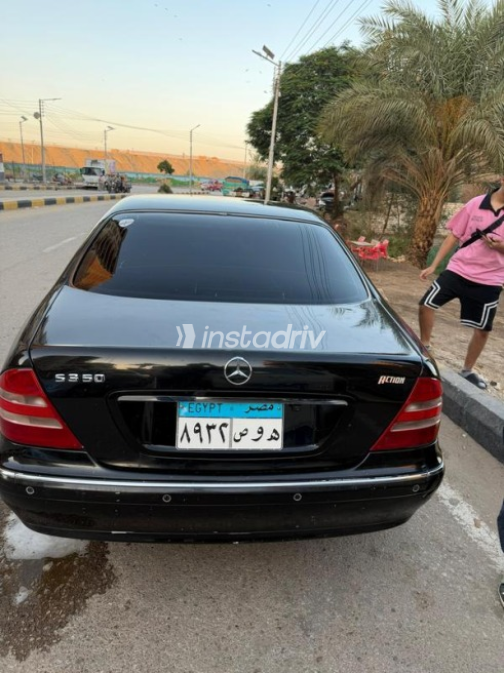 مرسيدس S 350 2004 أسود أوتوماتيك مستعملة للبيع في دمياط - 6