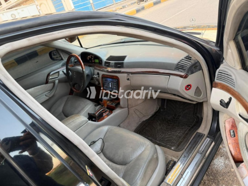 مرسيدس S 350 2004 أسود أوتوماتيك مستعملة للبيع في دمياط - 8