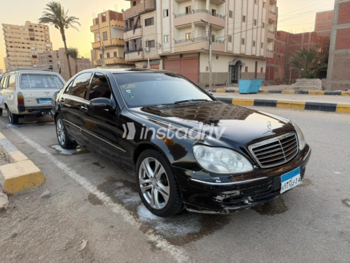 مرسيدس S 350 2004 أسود أوتوماتيك مستعملة للبيع في دمياط - 9