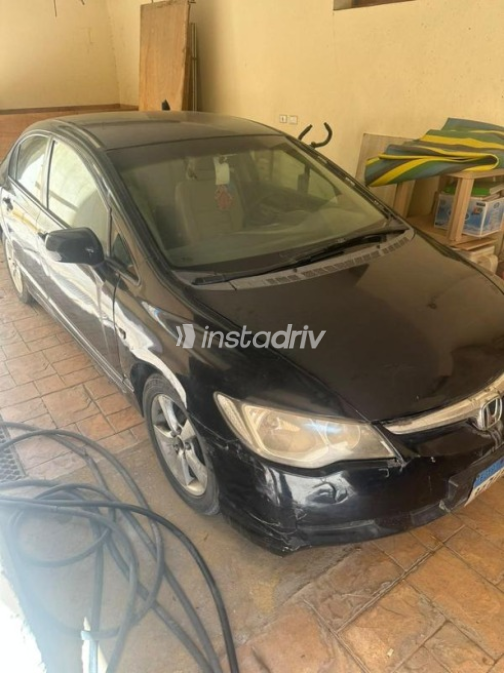 Honda Civic 2007 Black Automatic Used for Sale in Cairo - 1