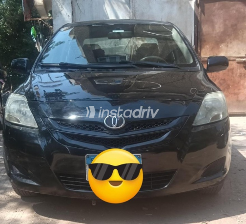 Toyota Yaris 2007 Black Automatic Used for Sale in Nasr city - 1