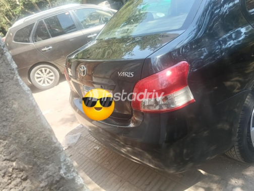 Toyota Yaris 2007 Black Automatic Used for Sale in Nasr city - 8