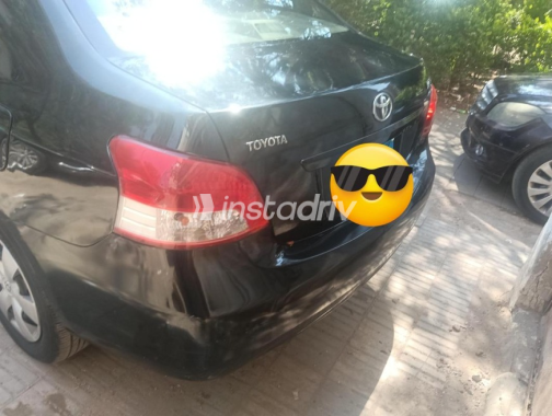 Toyota Yaris 2007 Black Automatic Used for Sale in Nasr city - 9