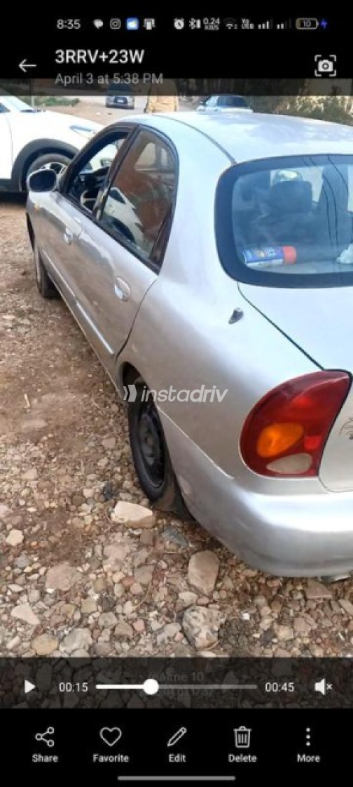 Daewoo Lanos 2007 Silver Automatic Used for Sale in Kafr el-Sheikh - 3