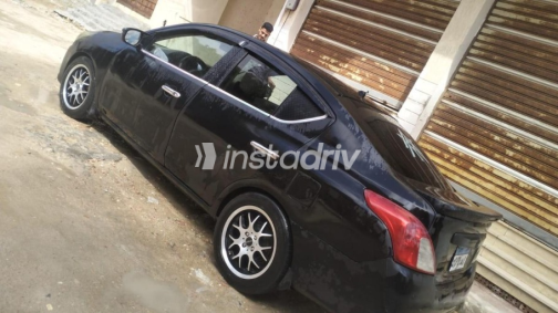 Nissan Sunny 2015 Black Automatic Used for Sale in Alexandria - 2