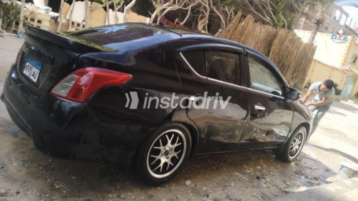 Nissan Sunny 2015 Black Automatic Used for Sale in Alexandria - 4