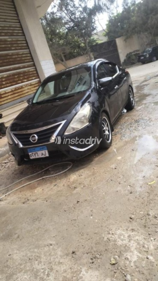 Nissan Sunny 2015 Black Automatic Used for Sale in Alexandria - 5