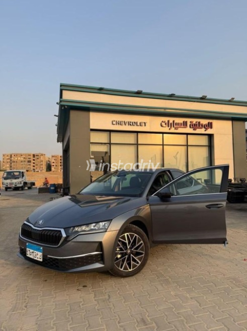 Skoda Octavia 2026 Gray Automatic Used for Sale in Cairo - 4