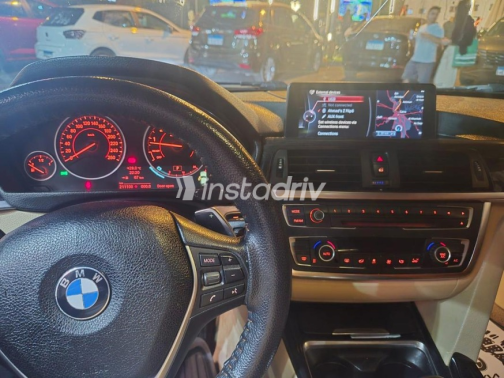 بي ام دبليو 328 2015 أسود أوتوماتيك مستعملة للبيع في القاهرة - 6