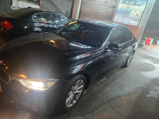 BMW 328 2015 Black Automatic Used for Sale in Cairo