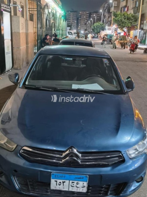 Citroën C Elysee 2015 Blue Automatic Used for Sale in Cairo - 1