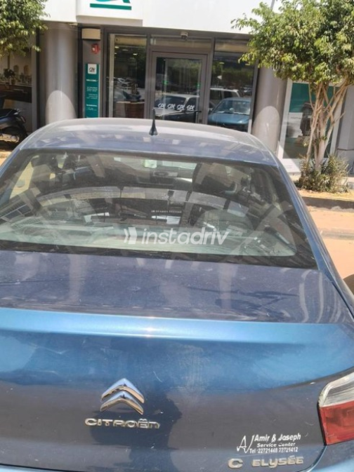 Citroën C Elysee 2015 Blue Automatic Used for Sale in Cairo - 4