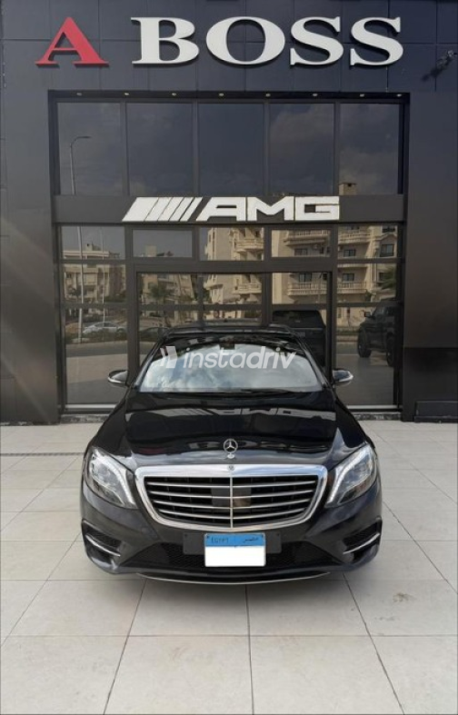 مرسيدس S 400 2017 أسود أوتوماتيك مستعملة للبيع في مدينة الشيخ زايد - 1