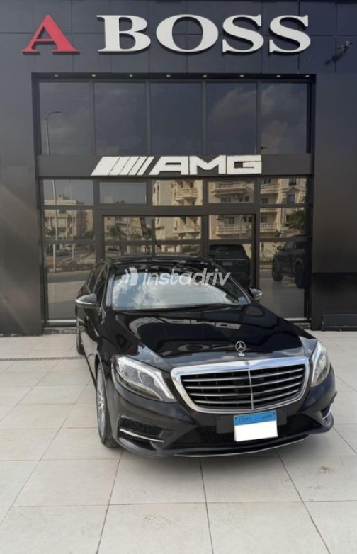 مرسيدس S 400 2017 أسود أوتوماتيك مستعملة للبيع في مدينة الشيخ زايد - 3