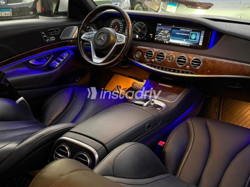 Mercedes S 450 2019 White Automatic Used for Sale in Cairo - 5
