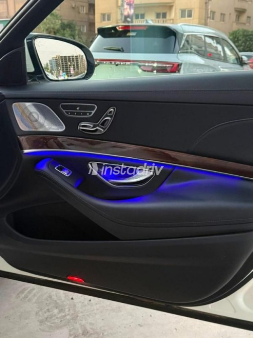 Mercedes S 450 2019 White Automatic Used for Sale in Cairo - 6