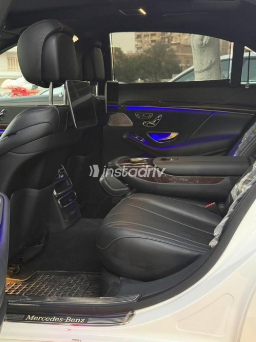 Mercedes S 450 2019 White Automatic Used for Sale in Cairo - 8