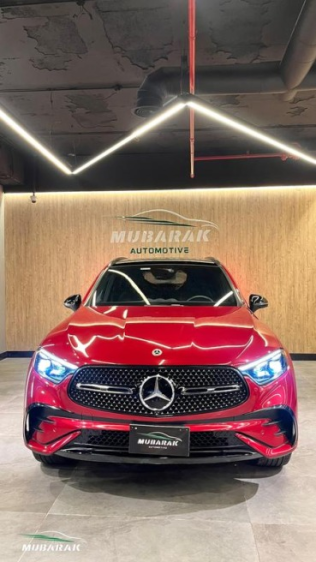 مرسيدس GLC 300 2024 أحمر أوتوماتيك مستعملة للبيع في القاهرة