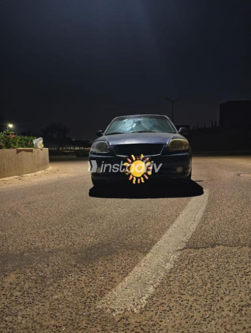 Hyundai Verna 2006 Dark Blue Automatic Used for Sale in Sadat City - 2