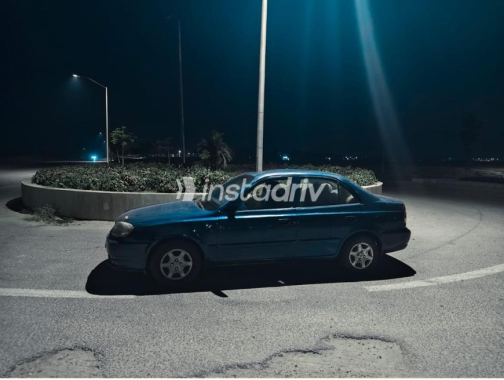 Hyundai Verna 2006 Dark Blue Automatic Used for Sale in Sadat City - 8