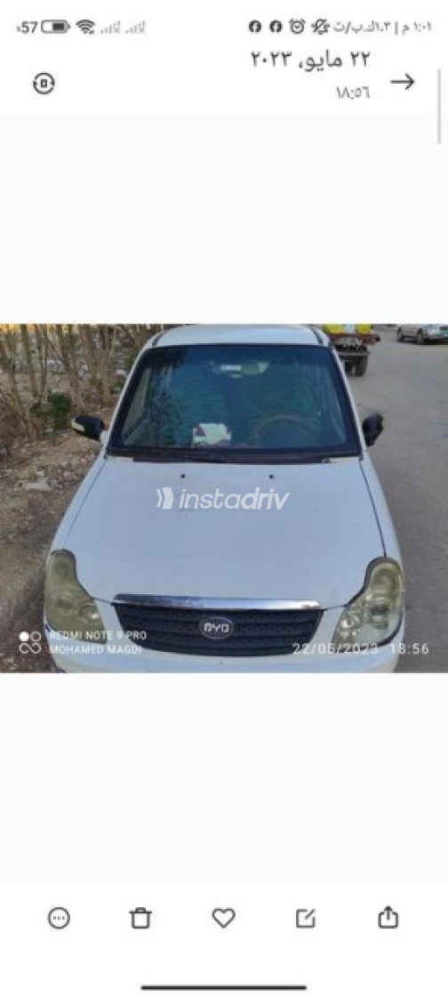 Byd Flyer 2006 White Automatic Used for Sale in Giza - 1