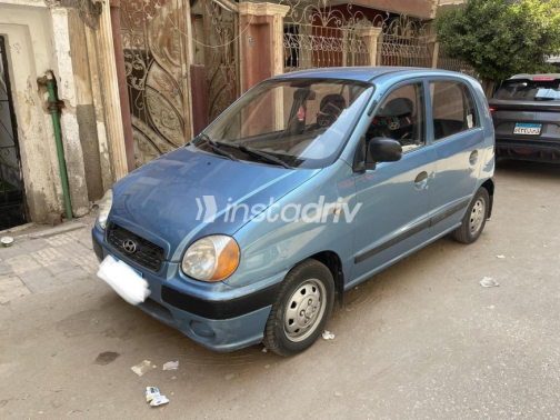 هيونداي اتوس 2003 سماوي أوتوماتيك مستعملة للبيع في بنها - 1