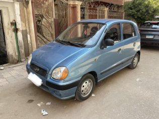 هيونداي اتوس 2003 سماوي أوتوماتيك مستعملة للبيع في بنها