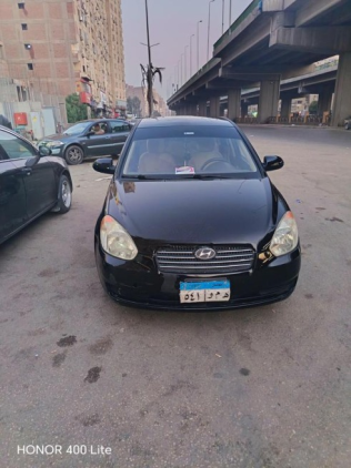 هيونداي اكسنت 2010 أسود أوتوماتيك مستعملة للبيع في الجيزة