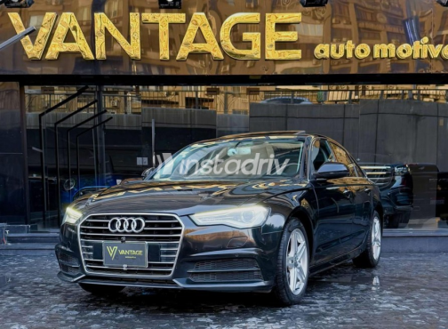 Audi A6 2018 Black Automatic Used for Sale in Cairo - 2