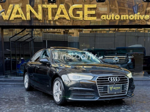 Audi A6 2018 Black Automatic Used for Sale in Cairo - 4