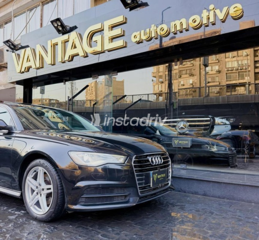 Audi A6 2018 Black Automatic Used for Sale in Cairo - 8