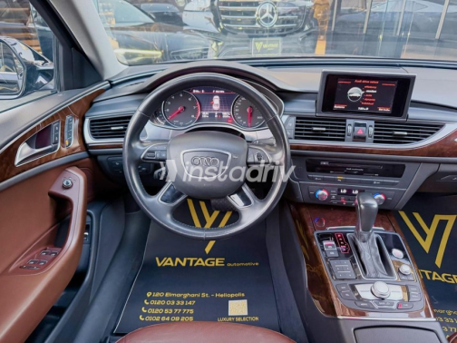 Audi A6 2018 Black Automatic Used for Sale in Cairo - 9