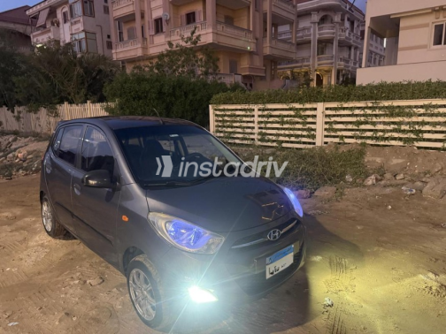 Hyundai I10 2014 Dark Gray Automatic Used for Sale in Damietta - 5
