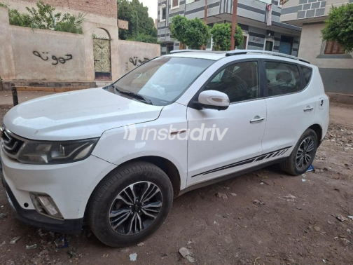 جيلي امجراند X7 2019 أبيض أوتوماتيك مستعملة للبيع في المنيا‎ - 5