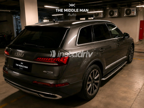 Audi Q7 2023 Gray Automatic Used for Sale in Greater Cairo ( Cairo + Giza) - 3