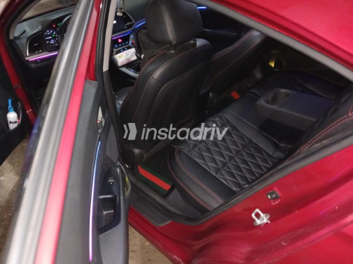 Hyundai Elantra AD 2018 Red Automatic Used for Sale in Cairo - 1