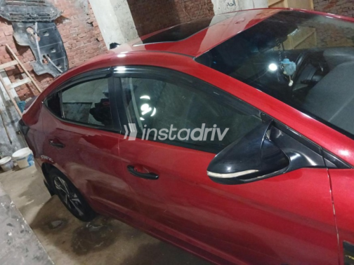 Hyundai Elantra AD 2018 Red Automatic Used for Sale in Cairo - 5