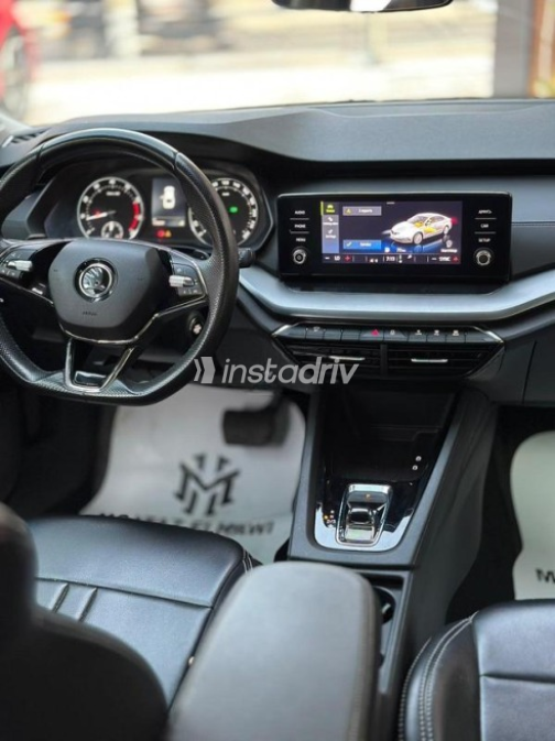 Skoda Octavia 2022 Dark Blue Automatic Used for Sale in Nasr city - 6