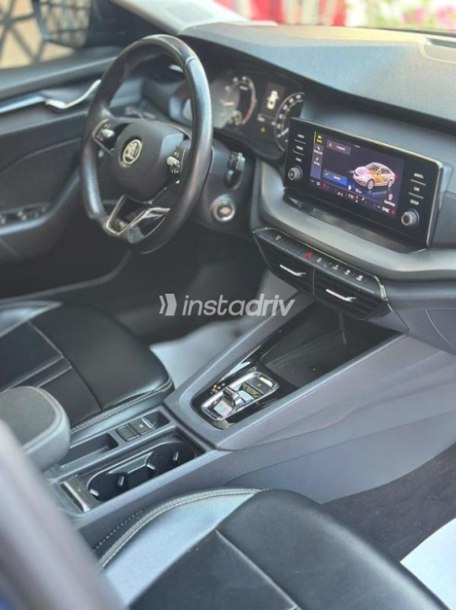Skoda Octavia 2022 Dark Blue Automatic Used for Sale in Nasr city - 8