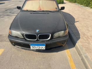 بي ام دبليو 316 2005 أسود أوتوماتيك مستعملة للبيع في القاهرة