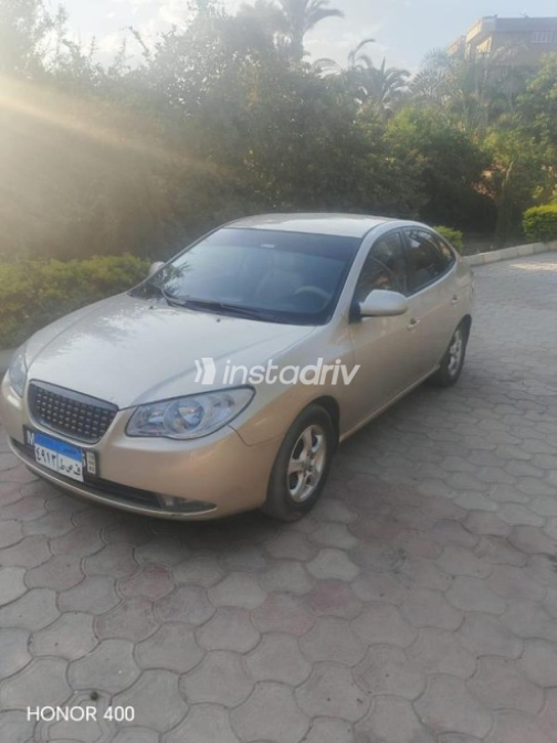 Hyundai Elantra HD 2007 Gold Automatic Used for Sale in Maadi - 2