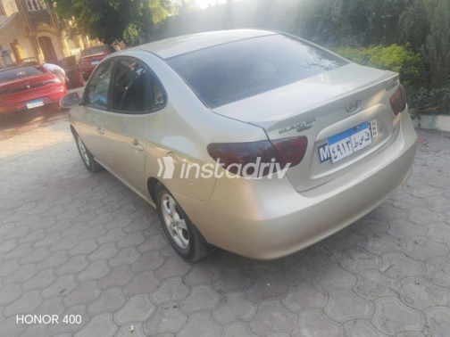 Hyundai Elantra HD 2007 Gold Automatic Used for Sale in Maadi - 7