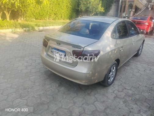 Hyundai Elantra HD 2007 Gold Automatic Used for Sale in Maadi - 10