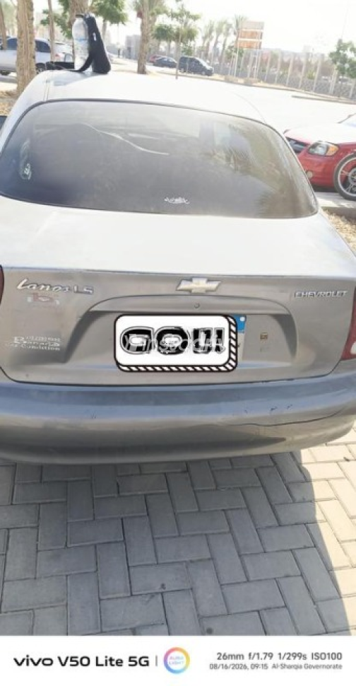 Chevrolet Lanos 2013 Gray Automatic Used for Sale in Cairo - 7